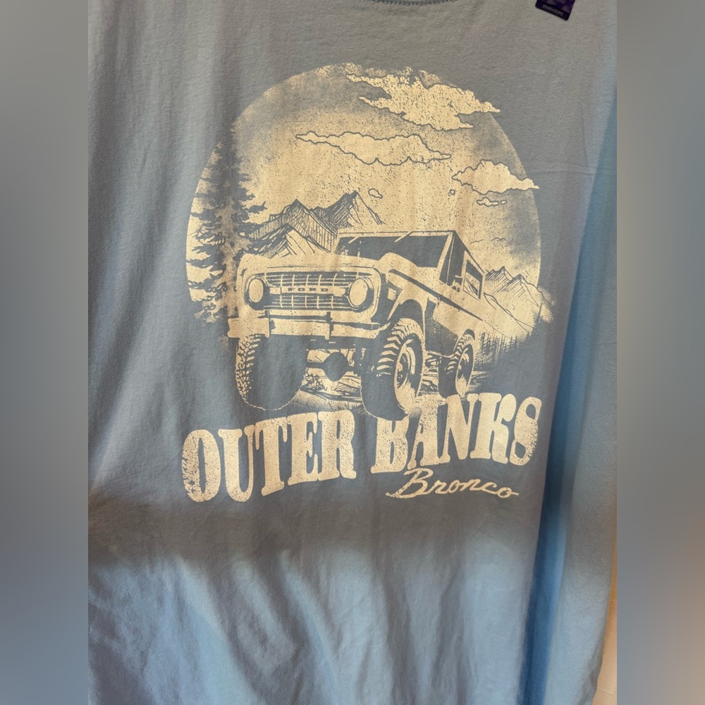 Ford Bronco Outer Banks Graphic Tee NEW Womens XXL - Picture 6 of 7